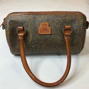 Peruzzi | Mini Leather Speedy Style Bag